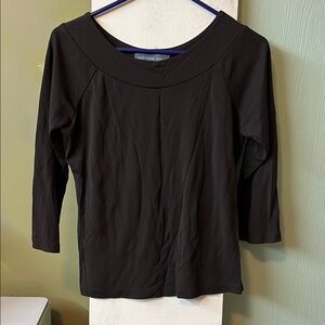 Josephine Chaus Black Long Sleeve Top
